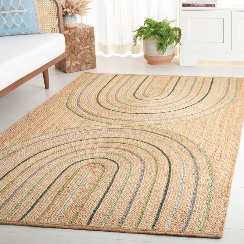 Eco-Friendly Ingke Jute Rug – Natural Fiber Casual Area Carpet