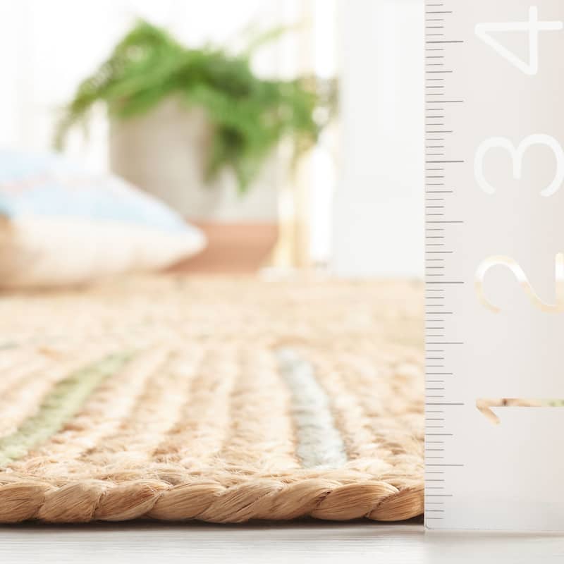 Eco-Friendly Ingke Jute Rug – Natural Fiber Casual Area Carpet