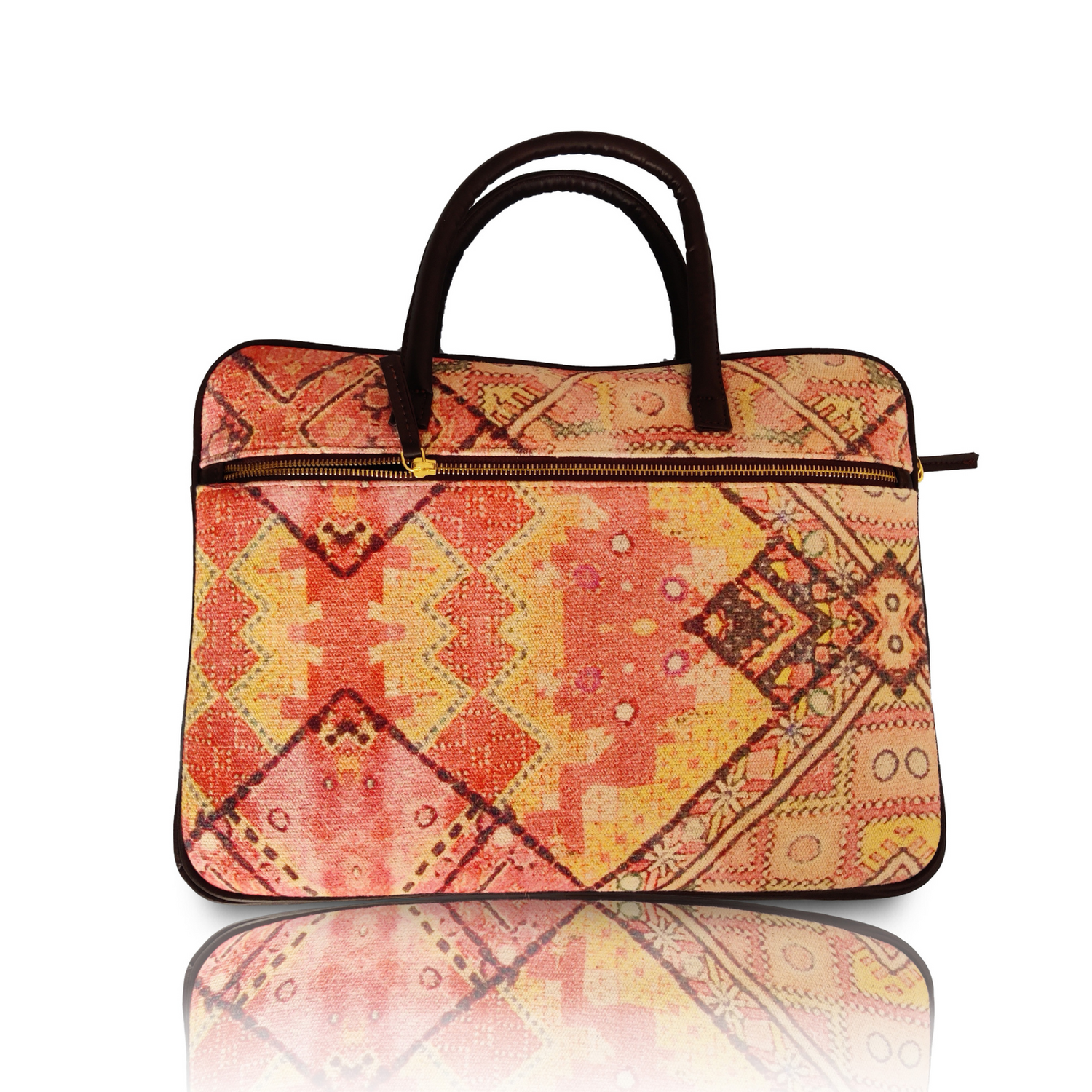 Eco-Friendly Cotton Bags,Digital Printed Dhurrie Laptop Bag