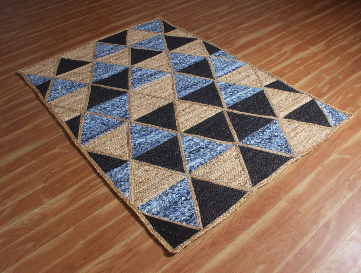 Sustainable Jute Area Rug – Indian Handmade Outdoor Doormat for Home Décor