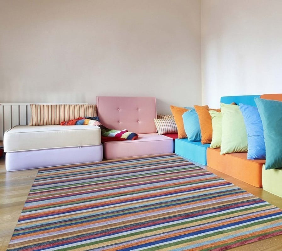 Wool Tufted Home Decor Area Rug, Décor for Kids Room