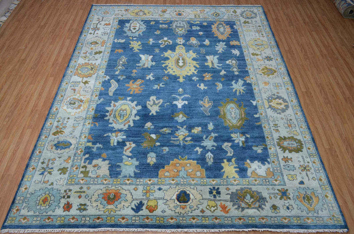 Traditional Large Handmade Oushak Area Rug, Decorative Oushak Rugs