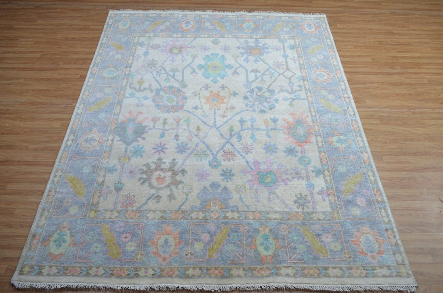 Bedroom Oushak Carpets,Beautiful Handmade Oushak Area Rug