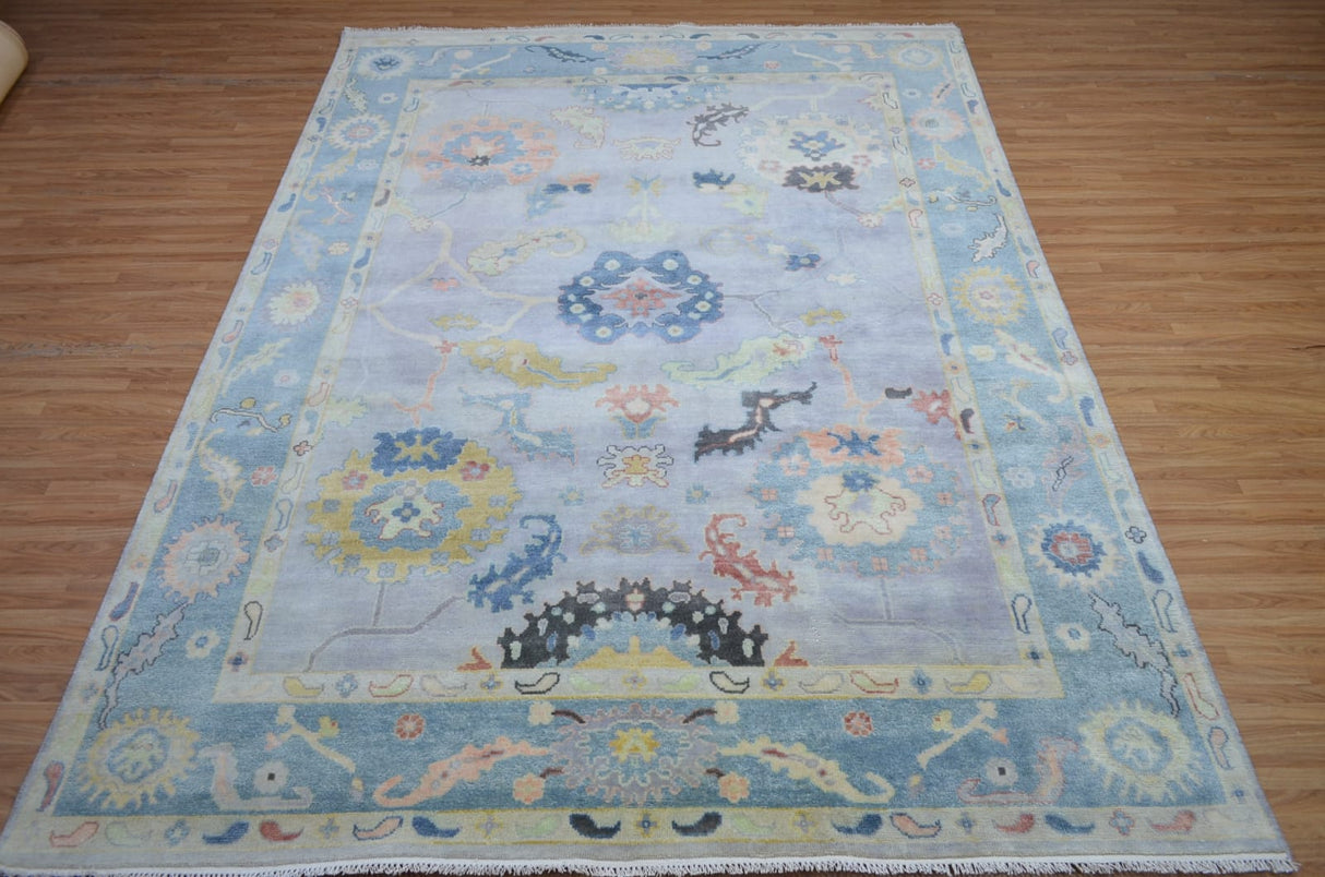 Luxury Oushak Carpets, Handmade Oushak Area Rug, Indoor Carpet