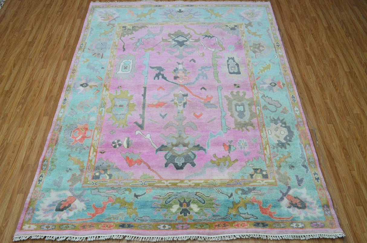 Handmade Oushak Carpets,Unique Design Handmade Oushak Area Rug