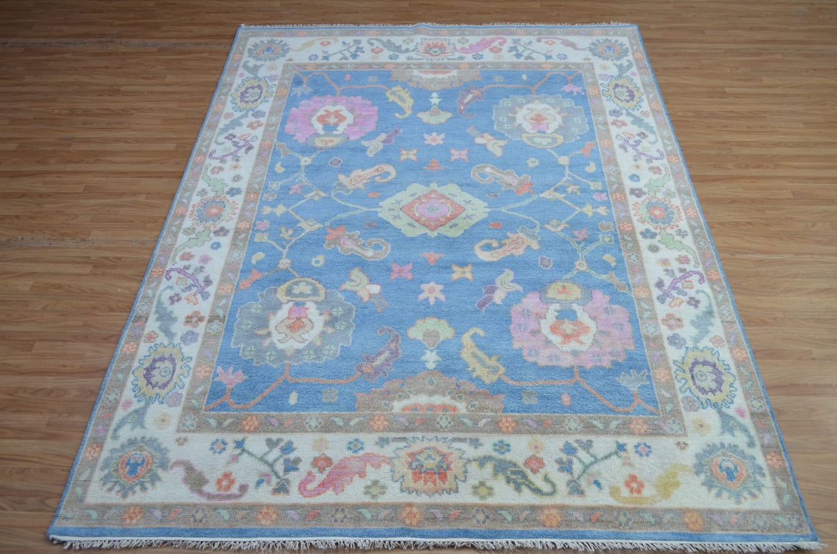 Hand-knotted Oushak Rugs,Home Decorative Wool Oushak Floor Rug