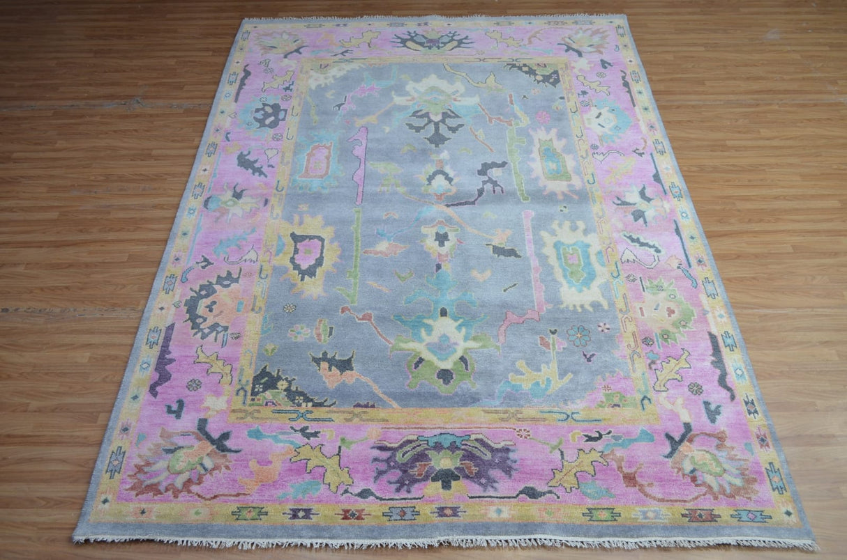 Kids Room Decorative Wool Oushak Floor Rug,Oushak Rugs For Kids' Rooms