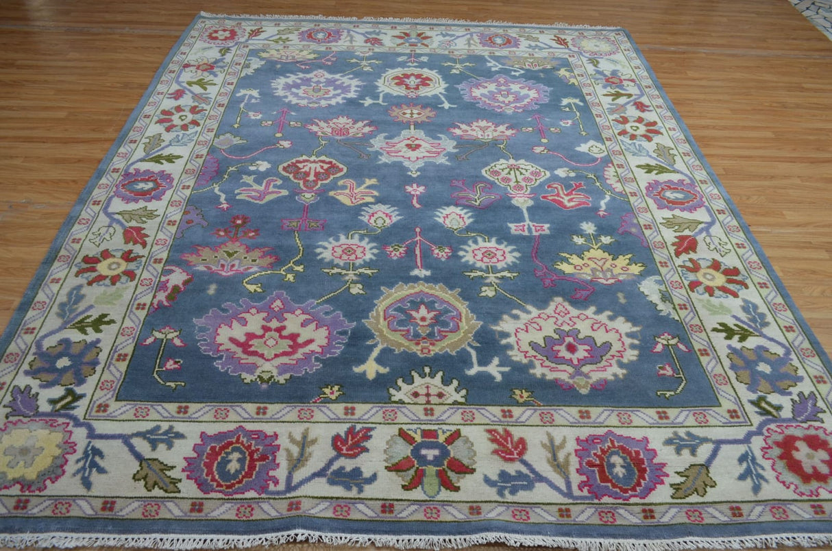 Home Decorative Wool Oushak Floor Carpet, Luxury Oushak Carpets