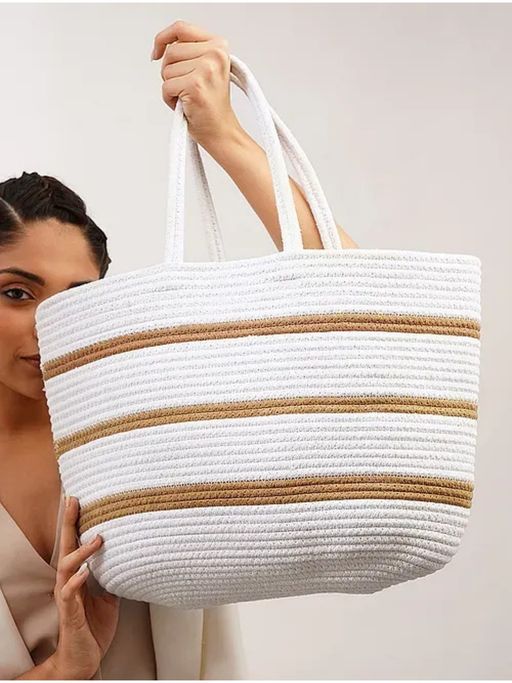 Handcrafted Jute Tote Bag, Eco-Friendly Bags