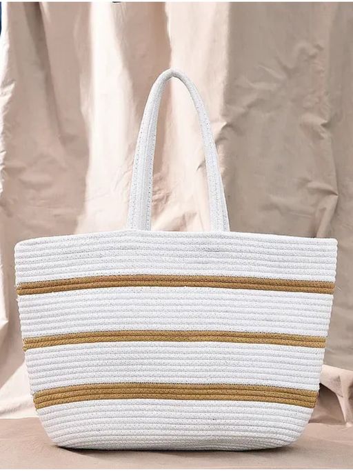 Handcrafted Jute Tote Bag, Eco-Friendly Bags