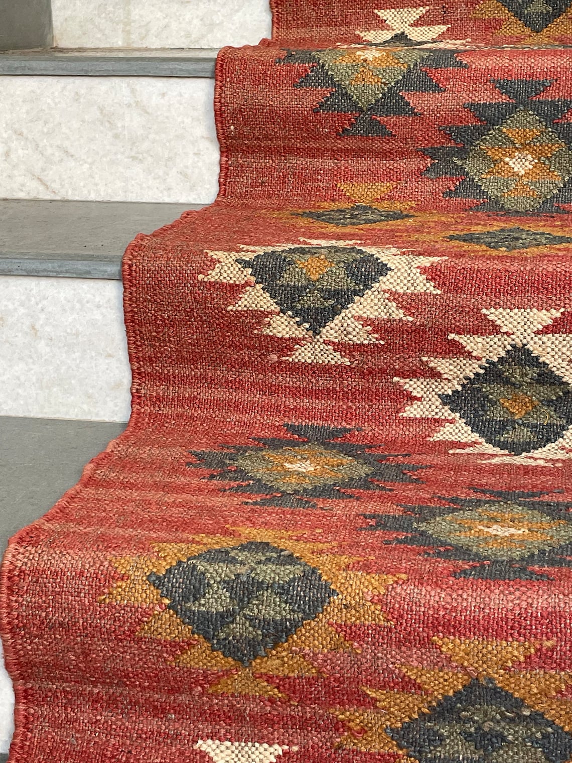 Eco Cotton Wool Stair Runner – Breathable Texture