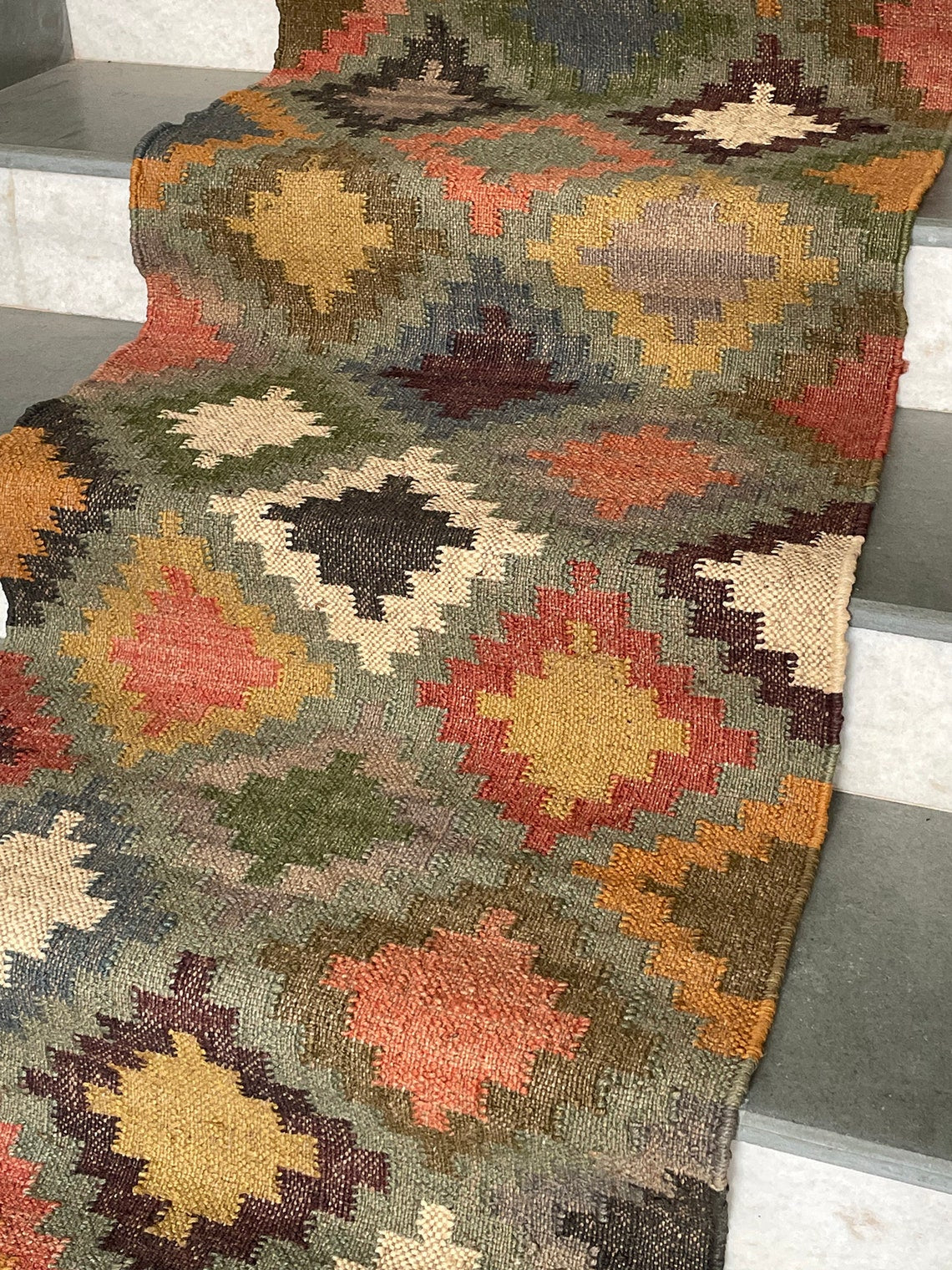 Modern Luxury Wool Stair Runner – Designer Finish