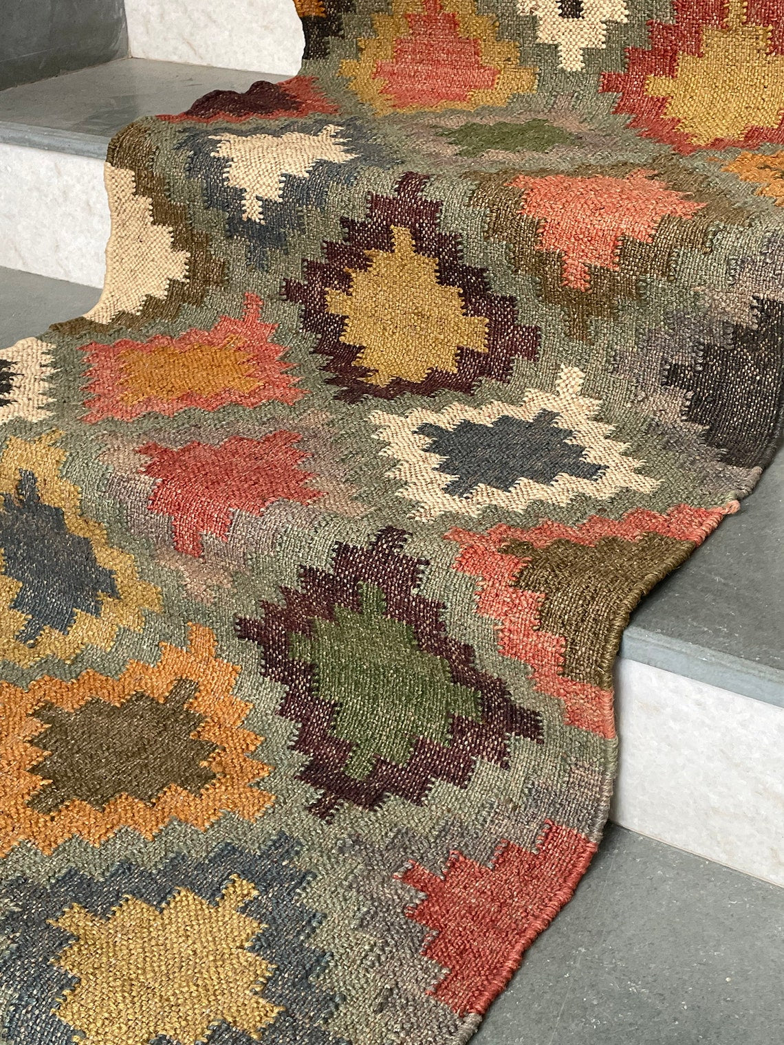 Modern Luxury Wool Stair Runner – Designer Finish