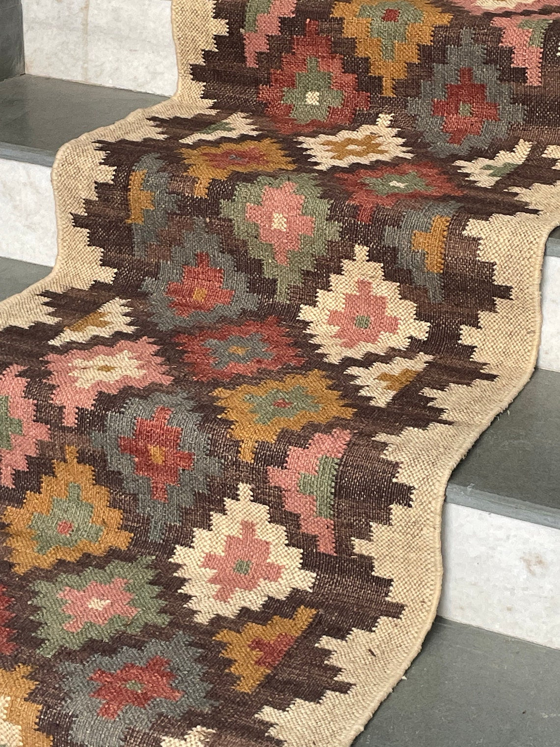 Thick Pile Luxury Wool Stair Runner – Rich Texture