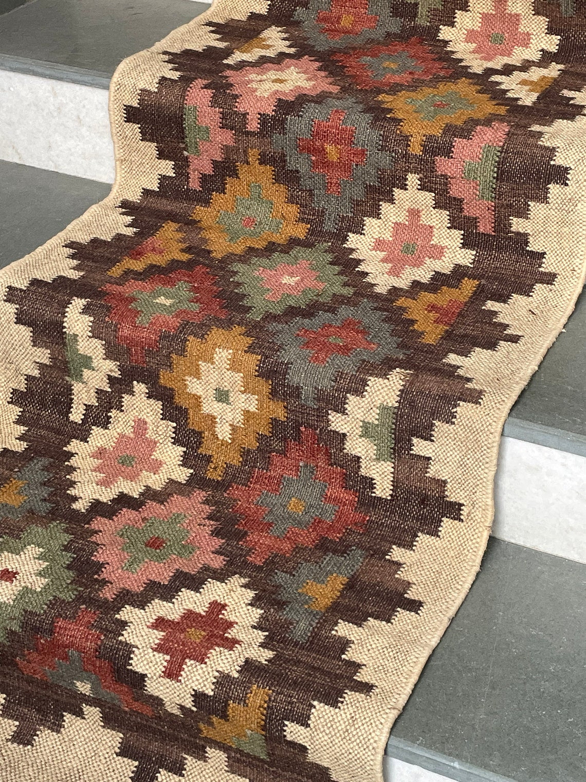 Thick Pile Luxury Wool Stair Runner – Rich Texture