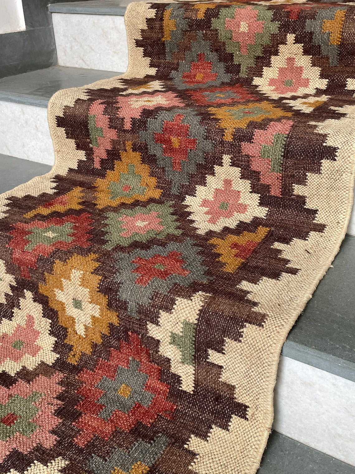 Thick Pile Luxury Wool Stair Runner – Rich Texture