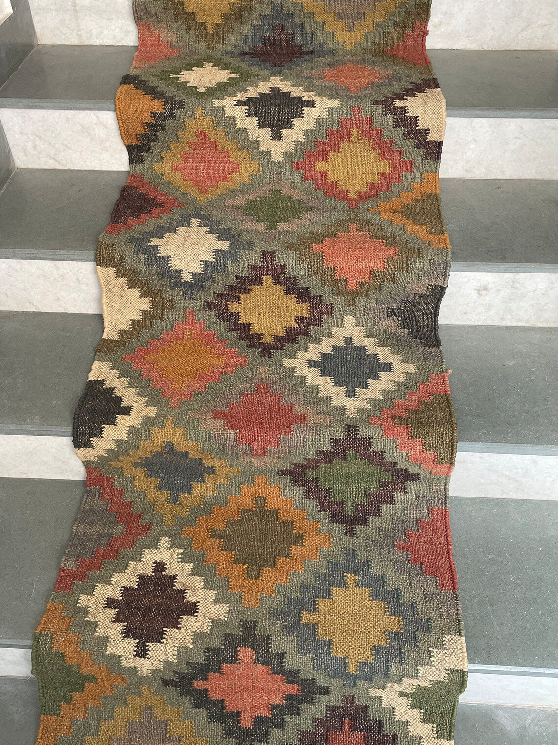 Modern Luxury Wool Stair Runner – Designer Finish
