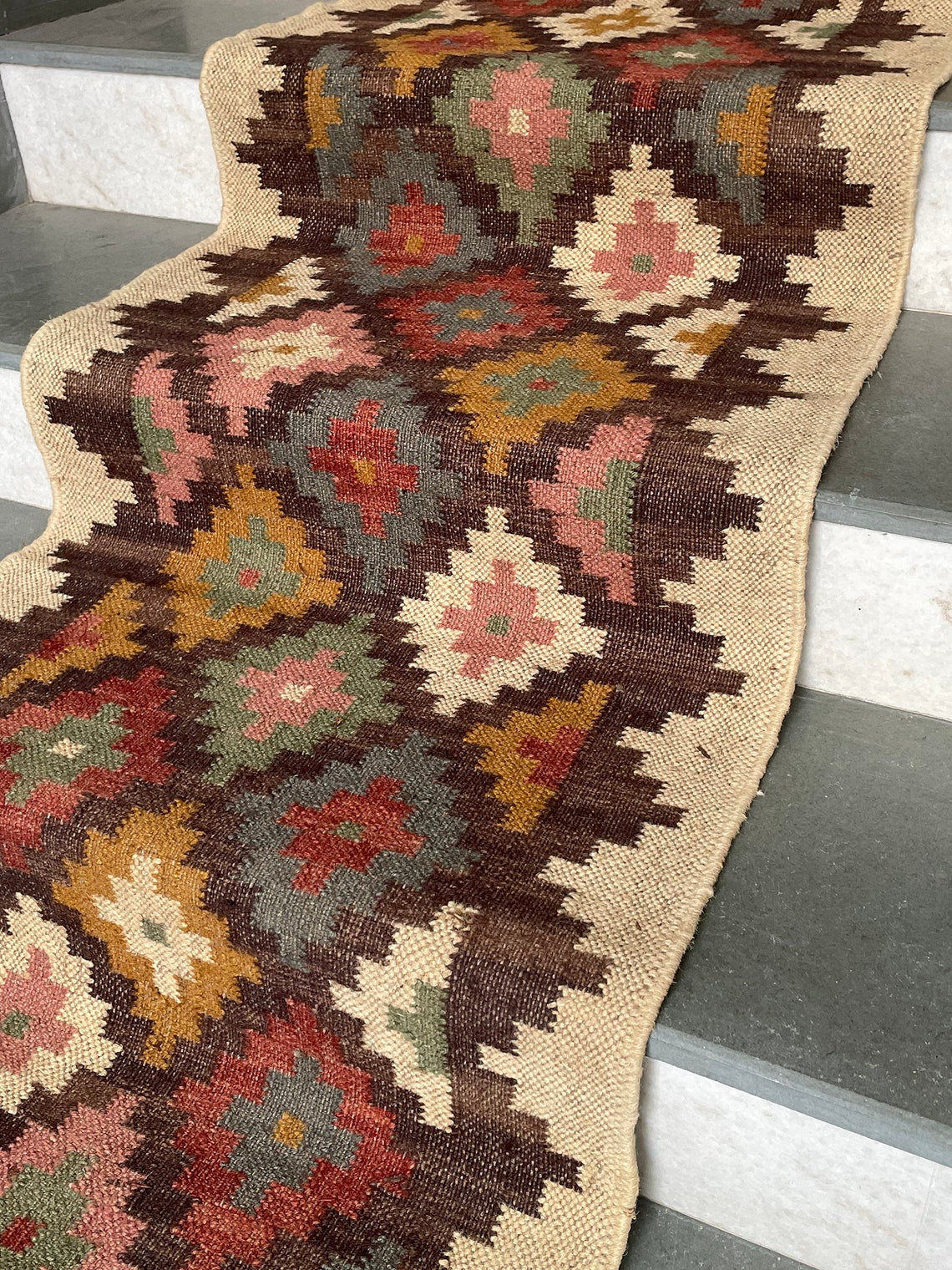 Thick Pile Luxury Wool Stair Runner – Rich Texture