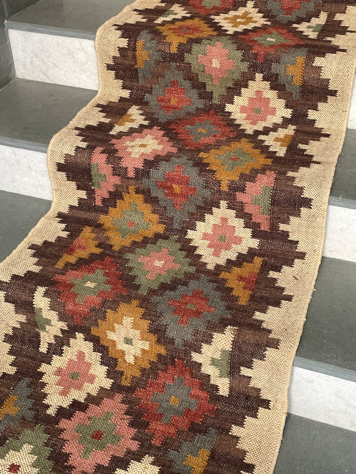 Thick Pile Luxury Wool Stair Runner – Rich Texture