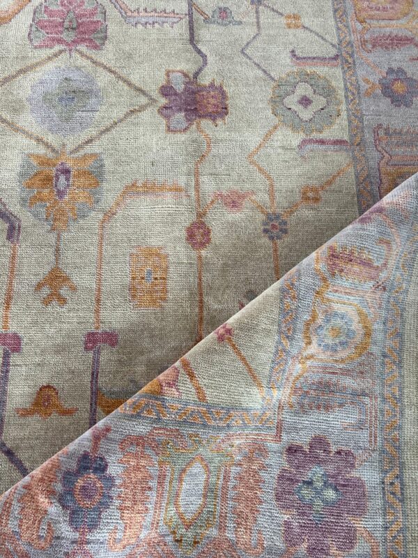 Handwoven Oushak Rugs,Persian Modern Oushak Rug