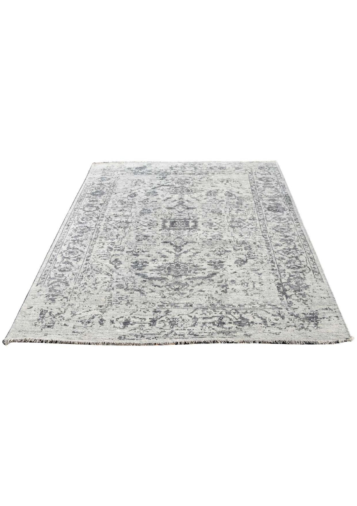 Hand knotted Oushak Modern living Room, Wool Oushak Carpets
