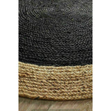 Handmade Natural Jute Round Rug – Braided Area Rug for Stylish Home Décor