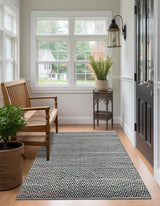 Indian Hand Braided Colorful Cotton Jute Rug