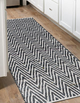 Indian Hand Braided Colorful Cotton Jute Rug