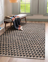 Hand Woven Cotton-Jute Rug, Sustainable Home Décor Rug
