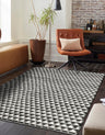 Hand Woven Cotton-Jute Rug, Sustainable Home Décor Rug
