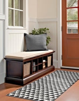 Hand Woven Cotton-Jute Rug, Sustainable Home Décor Rug