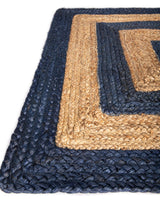 Hand Braided Jute Rug, Natural Fiber Rug from India