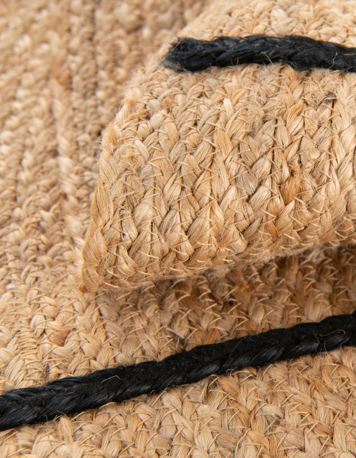 Hand Braided Kids Braided Jute Round Rug