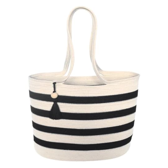 Braided Jute & Cotton Hand Bag | Women's Tote Shoulder Bag