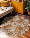 Elegant & Eco-Friendly Round Jute Rug – Natural Style for Any Space
