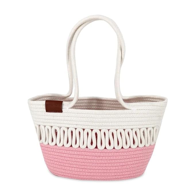 Hand Bag | large Tote Bag | Summer Bag | Bucket Bag | Basket Bag | Bamboo Tote