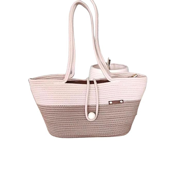 Hand Bag | large Tote Bag | Summer Bag | Bucket Bag | Basket Bag | Bamboo Tote