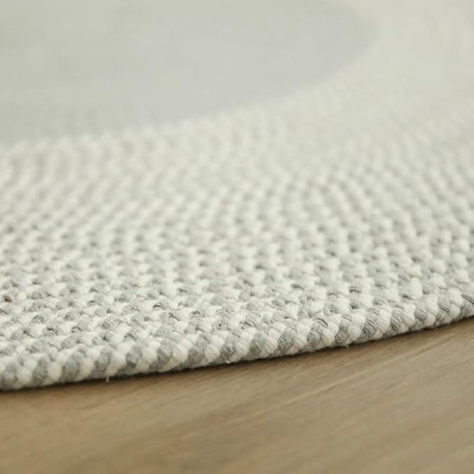 Hand Woven Round Area Rugs Living Room Bedroom Study Computer Chair