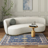 Handmade Living Room Oushak Rug, Luxury Oushak Carpets