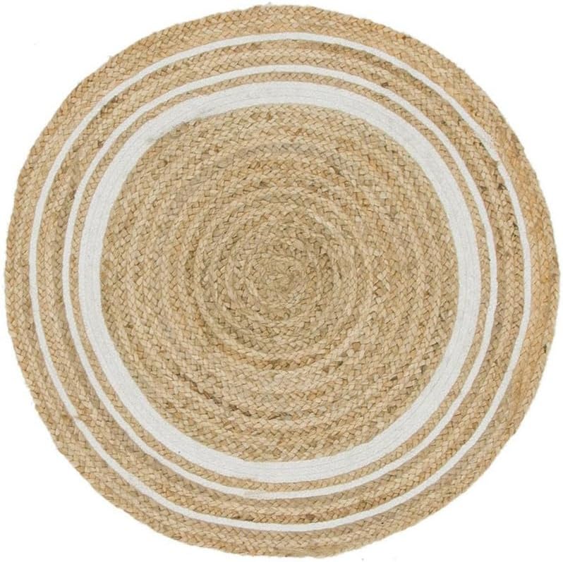 Round Hand Braided Area Rugs For Living Room