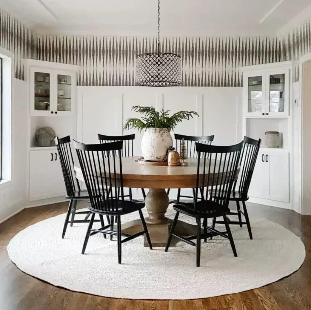 Gole Design Round Braided Carpet Rug