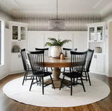 Gole Design Round Braided Carpet Rug