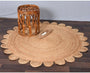 Round Braided Carpet Rug – Gole Design Area Rug for Living Room & Bedroom