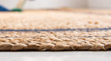 Rikki Braided Border Bohemian Natural fiber rugs