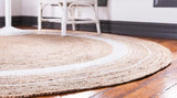 Round Hand Braided Area Rugs For Living Room