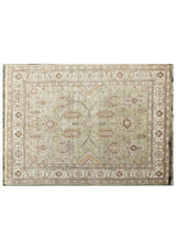 Traditional Large Handwoven Oushak Rug, Décor for Playroom