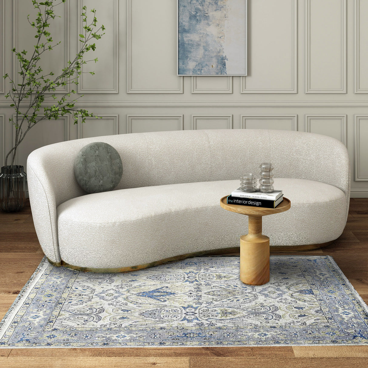 Modern Oushak Rug For Living Room,Wool Oushak Carpets
