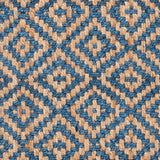 Hemp Jute Rugs, Tropical Blue Rug