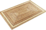 Eco-Friendly Handwoven Jute Rug – Braided Natural Carpet for Home Décor