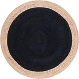 Round Carpet Rug Hand Braided Jute Area Rug